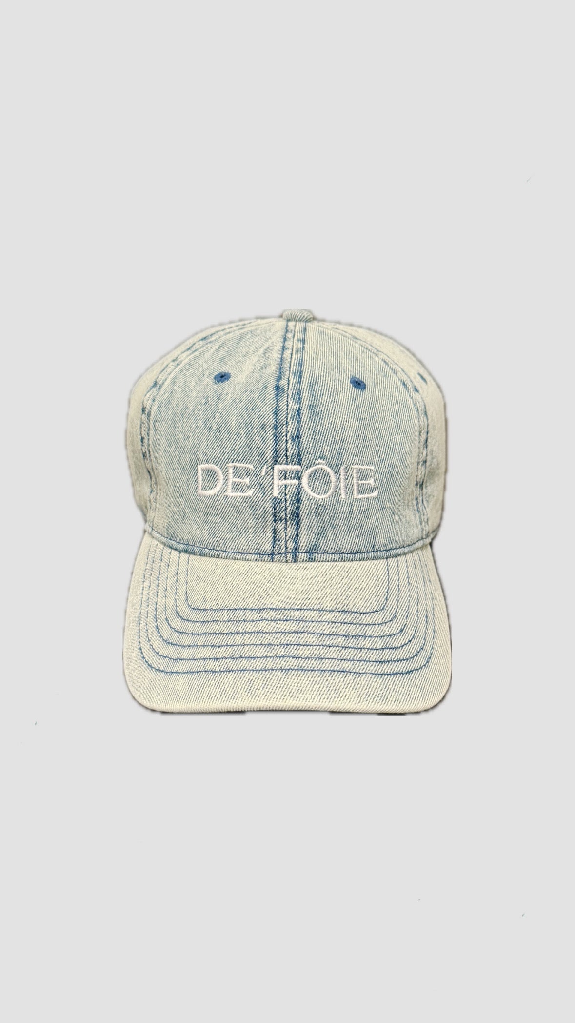 Denim Washed Hat