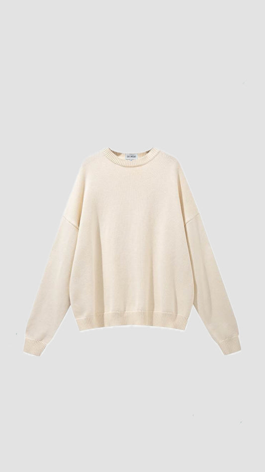 BEIGE CREWNECK